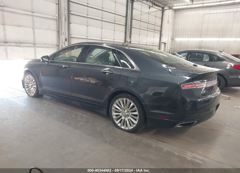 2013 LINCOLN MKZ VIN: 3LN6L2J90DR825578