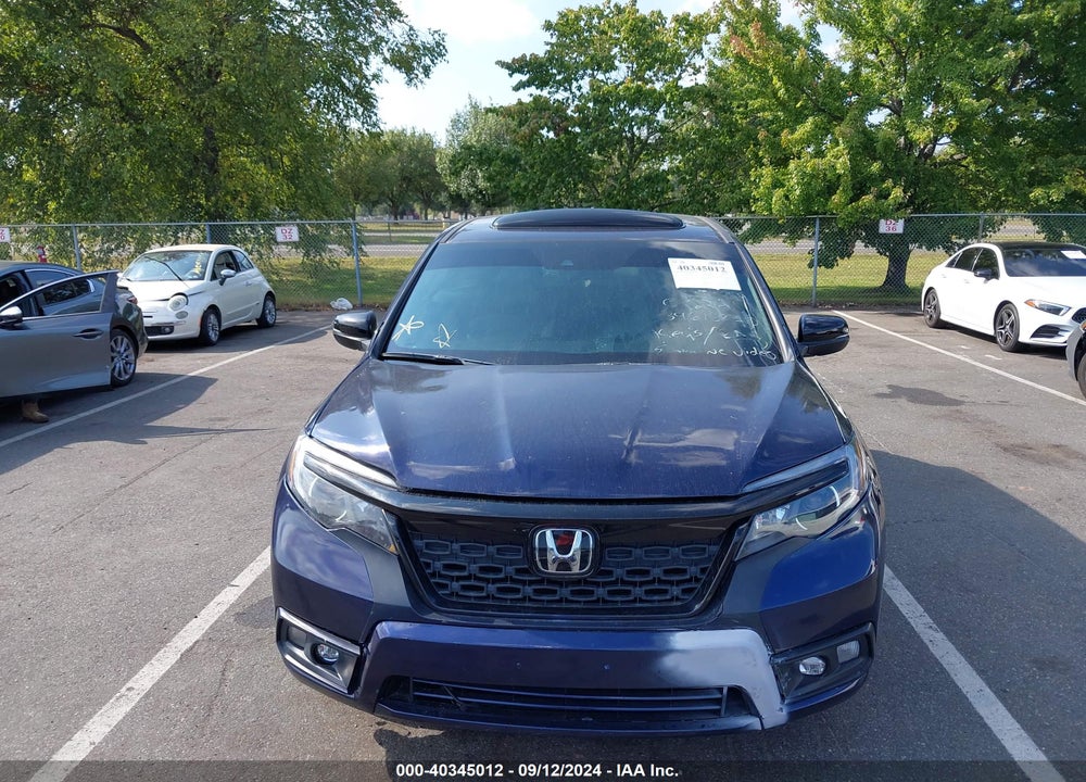 2021 HONDA PASSPORT AWD EX-L VIN: 5FNYF8H5XMB018867