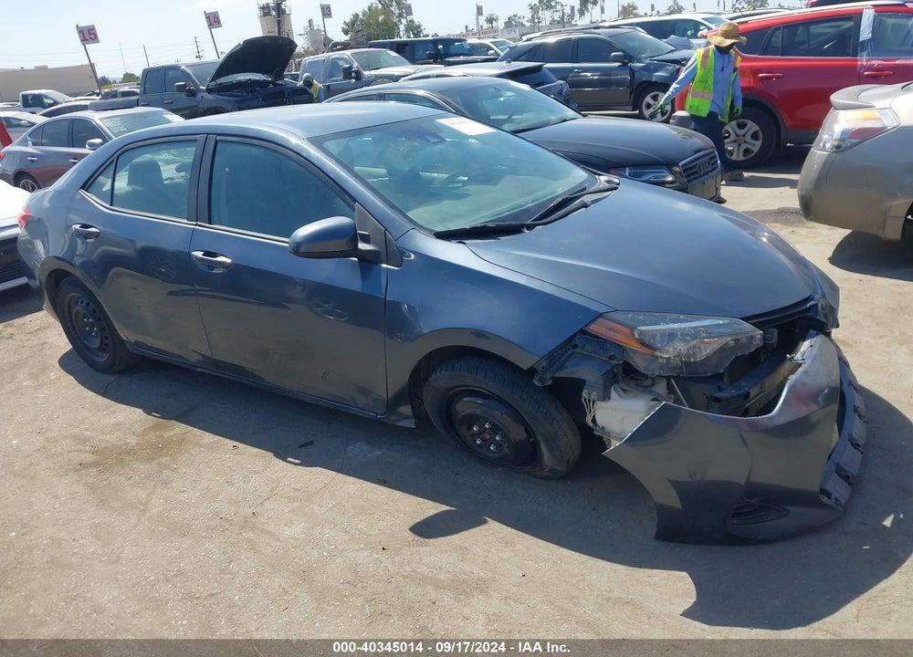 2017 TOYOTA COROLLA LE VIN: 2T1BURHE7HC931534