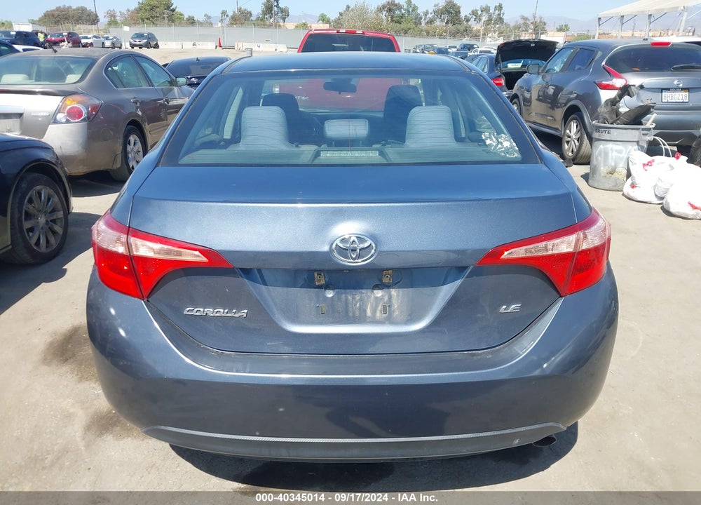 2017 TOYOTA COROLLA LE VIN: 2T1BURHE7HC931534