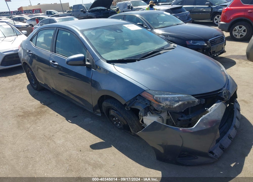 2017 TOYOTA COROLLA LE VIN: 2T1BURHE7HC931534