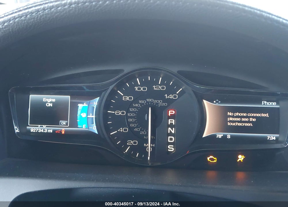 2014 LINCOLN MKX VIN: 2LMDJ6JK6EBL03386