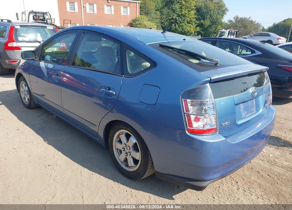 2005 TOYOTA PRIUS VIN: JTDKB20U853030726