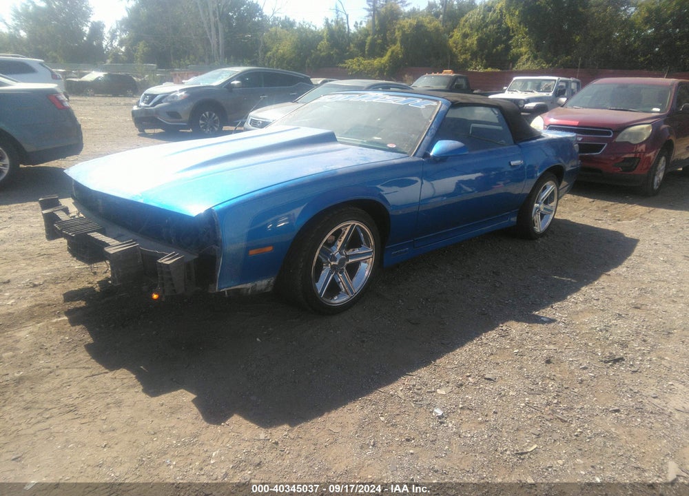 1988 CHEVROLET CAMARO VIN: 1G1FP31E2JL190281