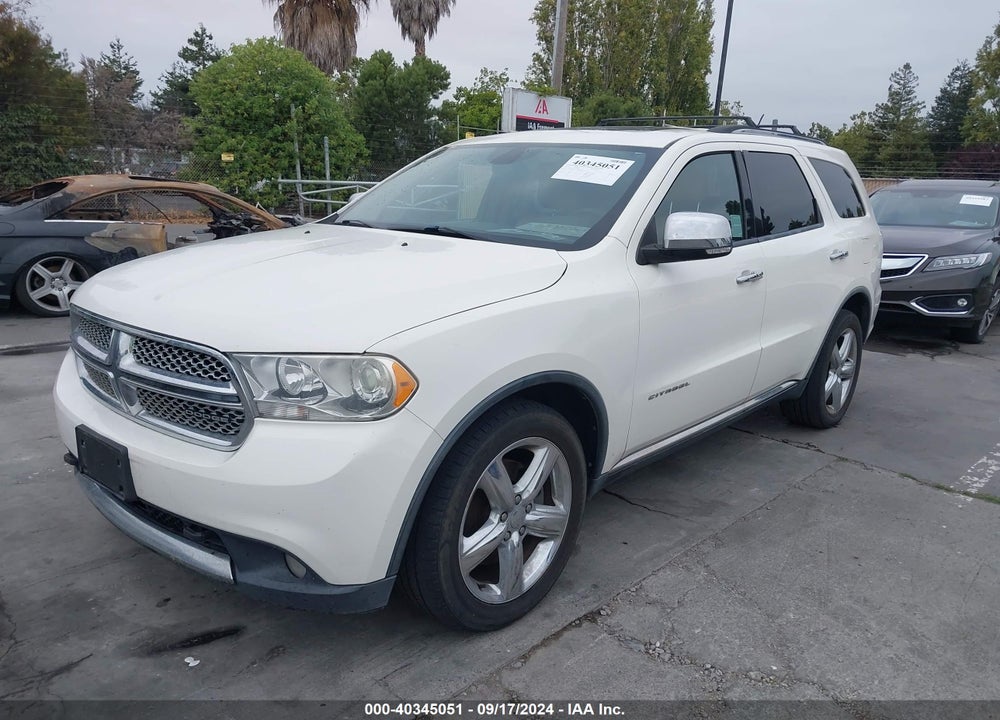 2012 DODGE DURANGO CITADEL VIN: 1C4SDJET7CC229798