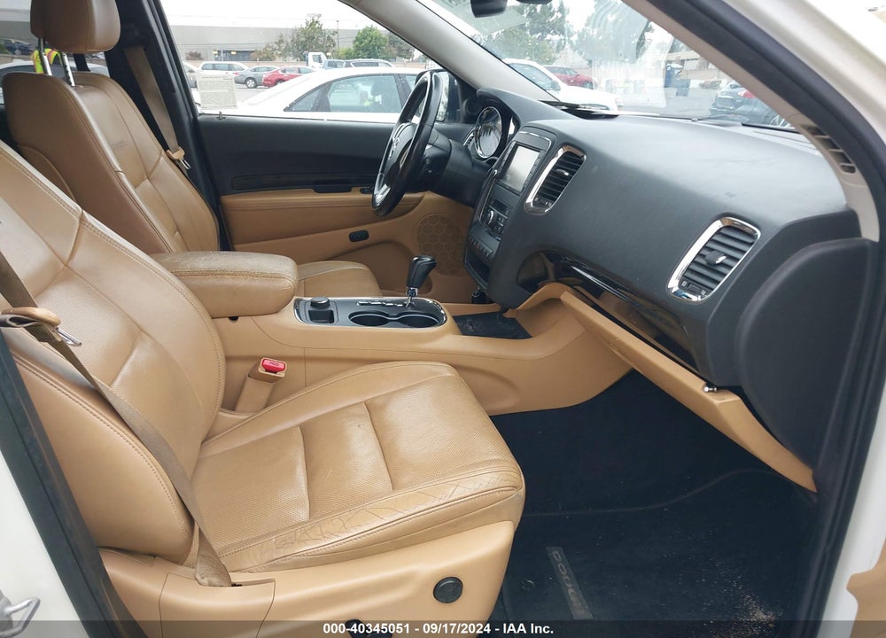 2012 DODGE DURANGO CITADEL VIN: 1C4SDJET7CC229798