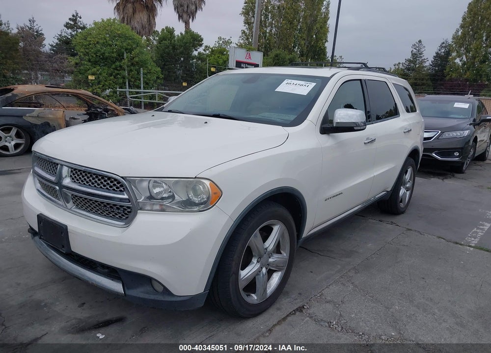 2012 DODGE DURANGO CITADEL VIN: 1C4SDJET7CC229798