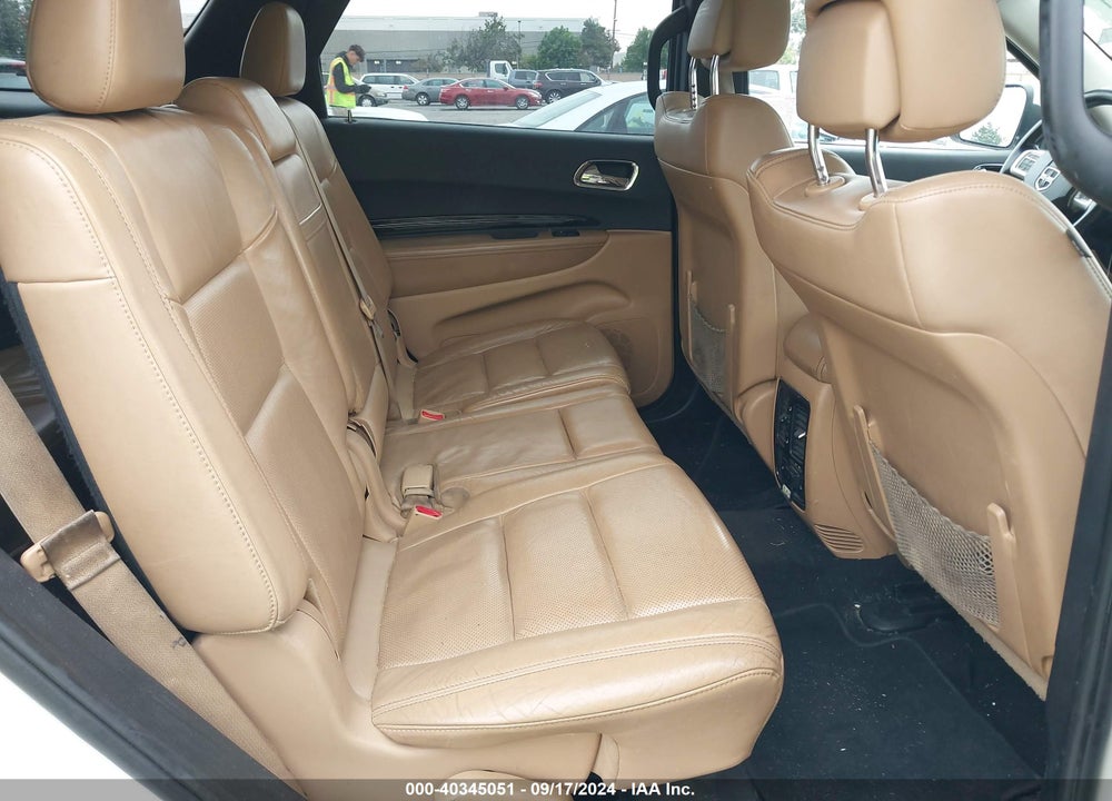 2012 DODGE DURANGO CITADEL VIN: 1C4SDJET7CC229798