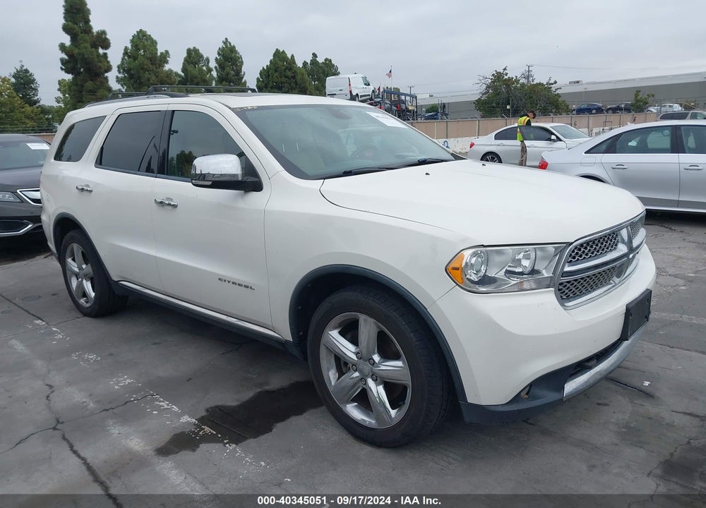 2012 DODGE DURANGO CITADEL VIN: 1C4SDJET7CC229798