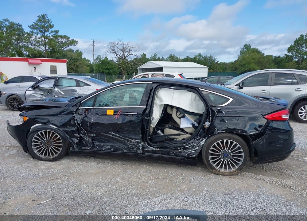2018 FORD FUSION HYBRID TITANIUM VIN: 3FA6P0RU0JR152279