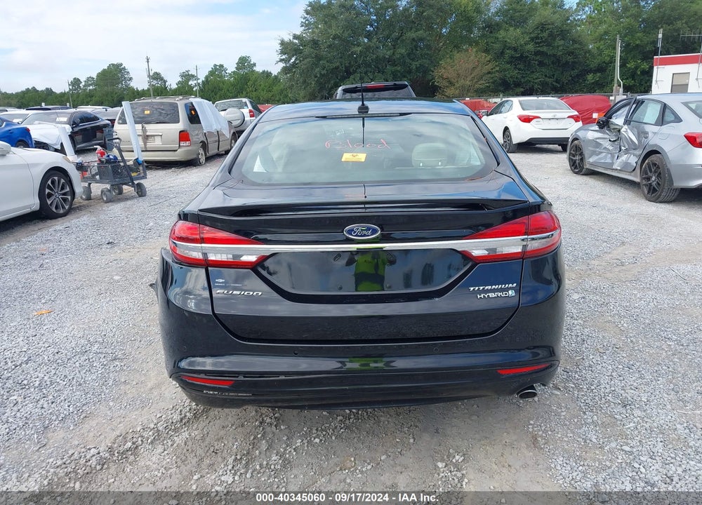 2018 FORD FUSION HYBRID TITANIUM VIN: 3FA6P0RU0JR152279