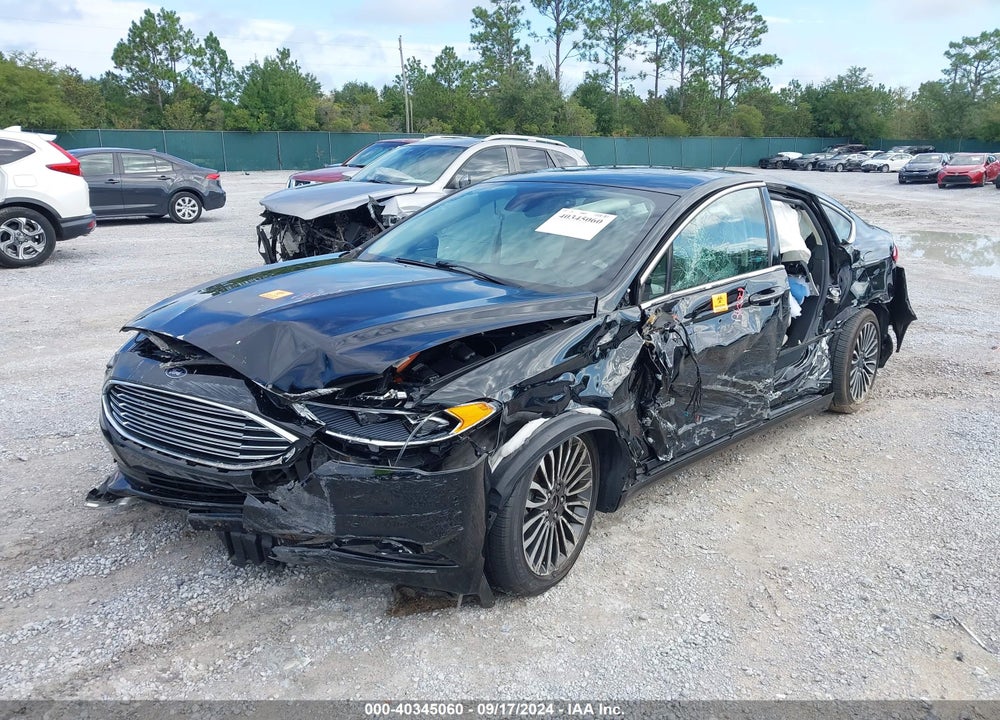 2018 FORD FUSION HYBRID TITANIUM VIN: 3FA6P0RU0JR152279