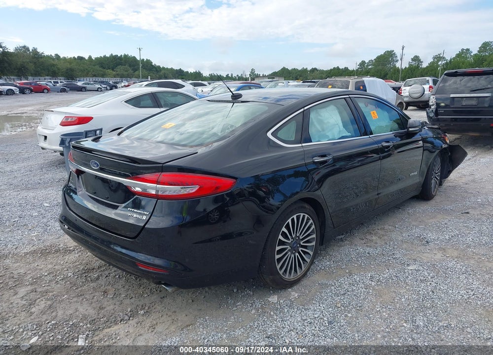2018 FORD FUSION HYBRID TITANIUM VIN: 3FA6P0RU0JR152279