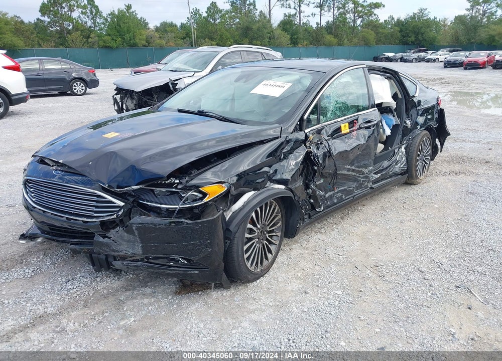 2018 FORD FUSION HYBRID TITANIUM VIN: 3FA6P0RU0JR152279