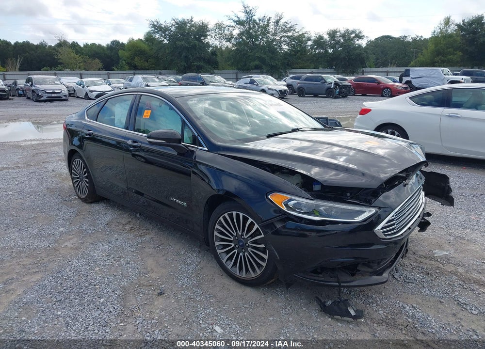 2018 FORD FUSION HYBRID TITANIUM VIN: 3FA6P0RU0JR152279