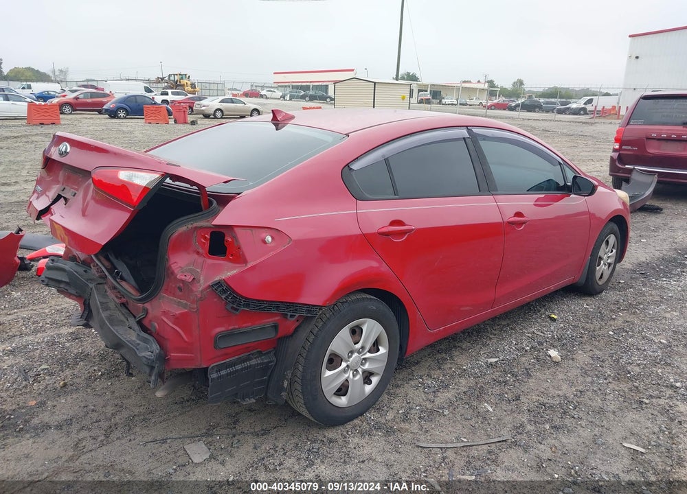 2016 KIA FORTE LX VIN: KNAFK4A60G5597157