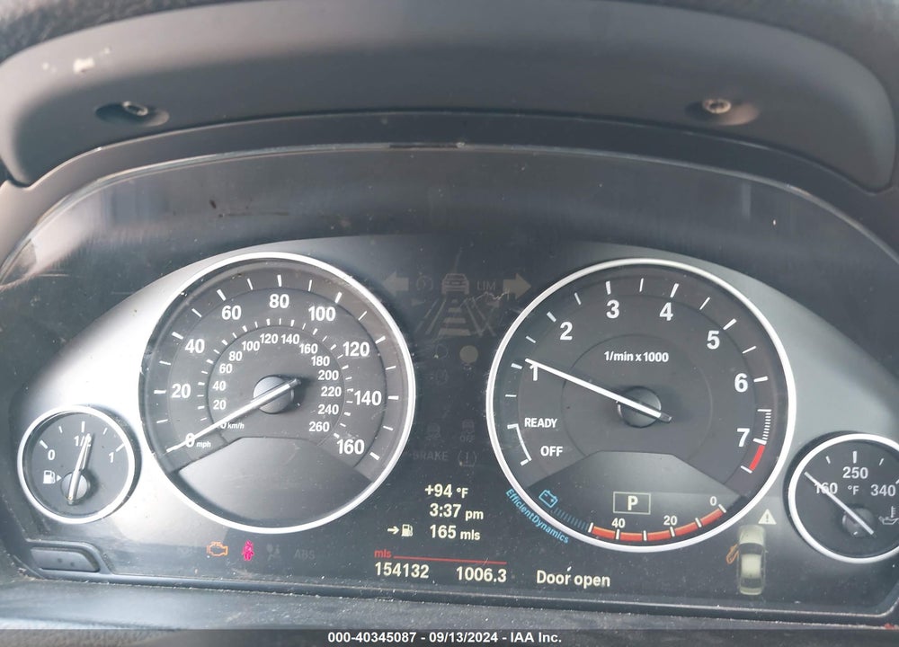 2012 BMW 328I VIN: WBA3A5C5XCF348112