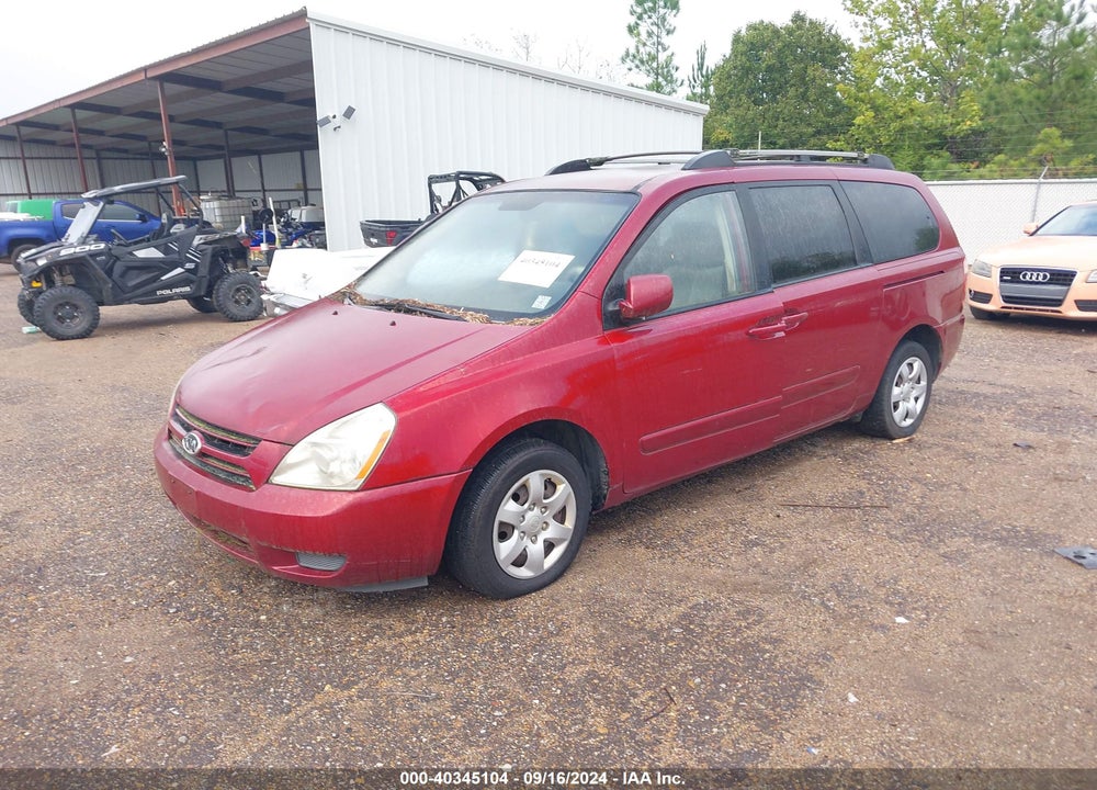 2007 KIA SEDONA VIN: KNDMB233776105929