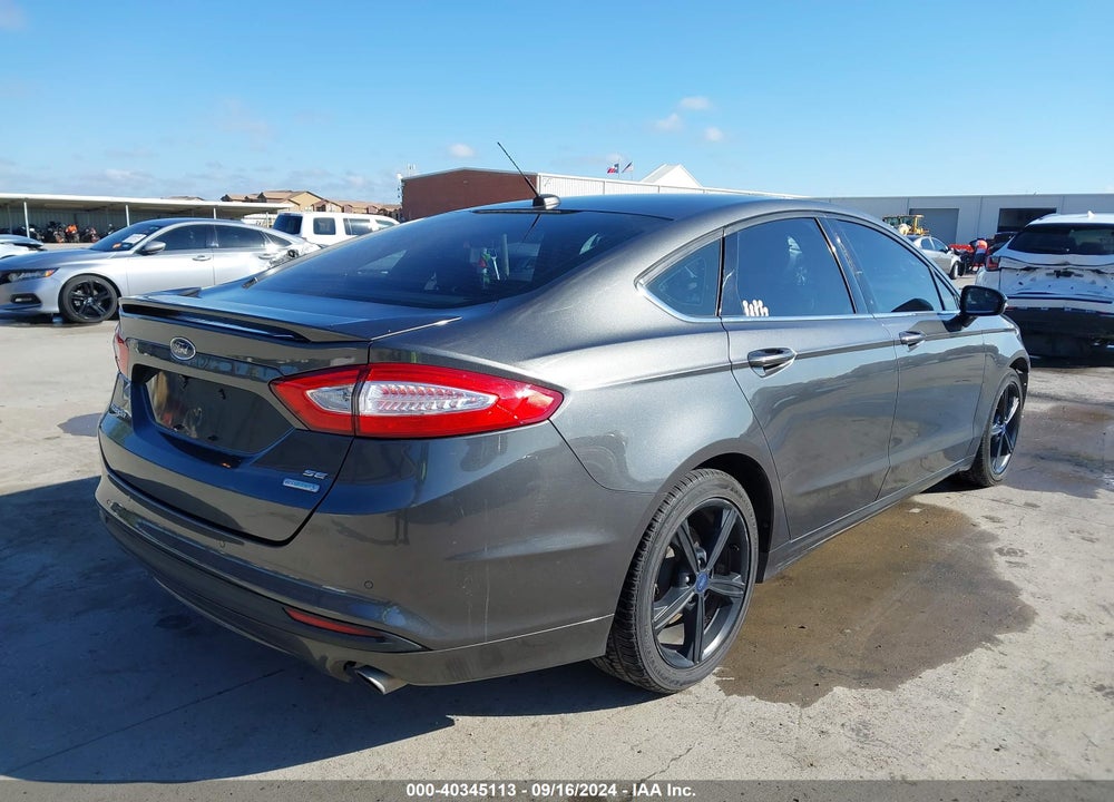 2016 FORD FUSION SE VIN: 3FA6P0HDXGR272617
