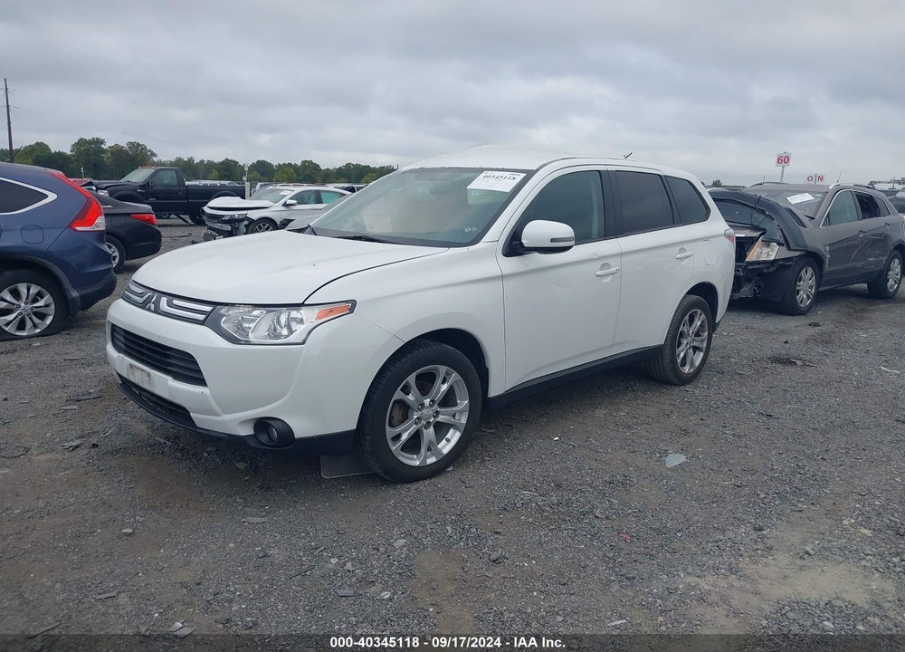 2014 MITSUBISHI OUTLANDER SE VIN: JA4AD3A32EZ002588