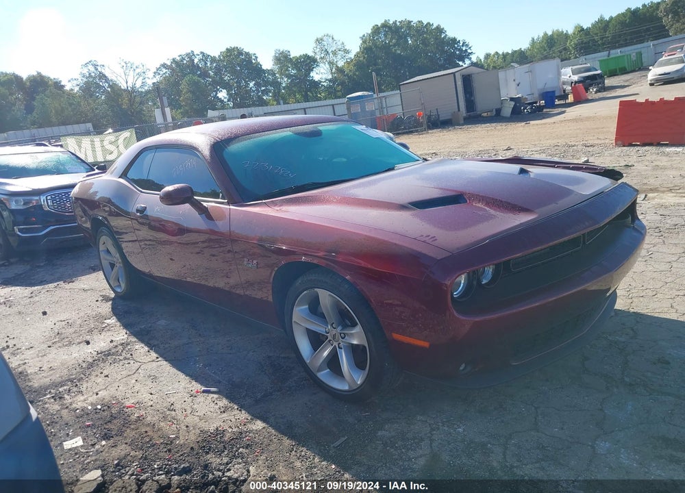 2018 DODGE CHALLENGER R/T VIN: 2C3CDZBT1JH255335