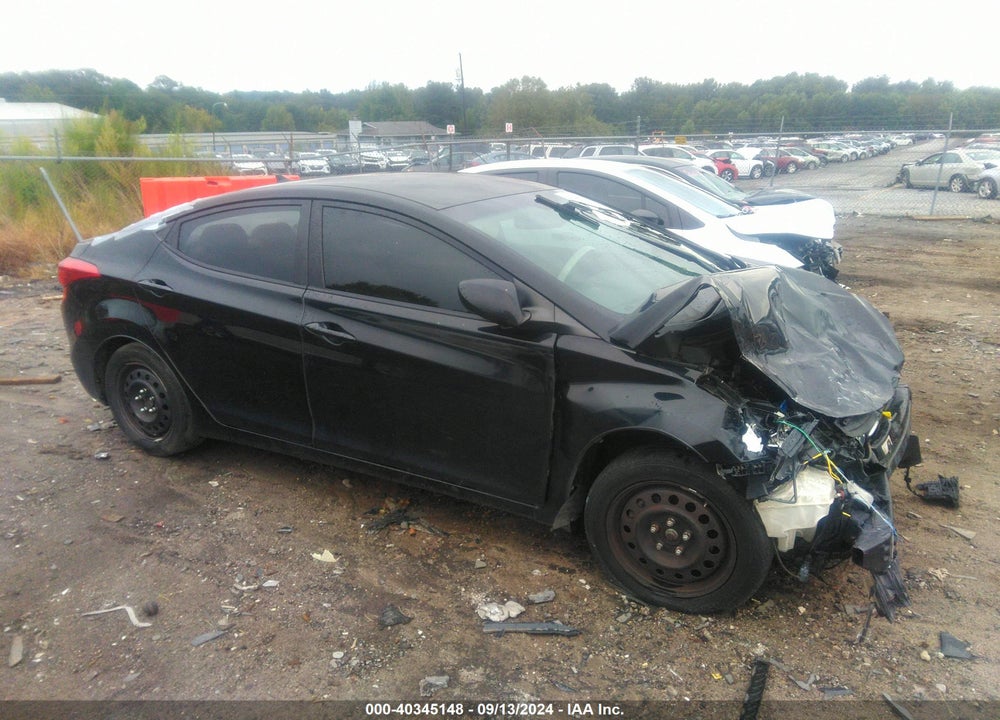 2012 HYUNDAI ELANTRA GLS (ULSAN PLANT) VIN: KMHDH4AE0CU228651