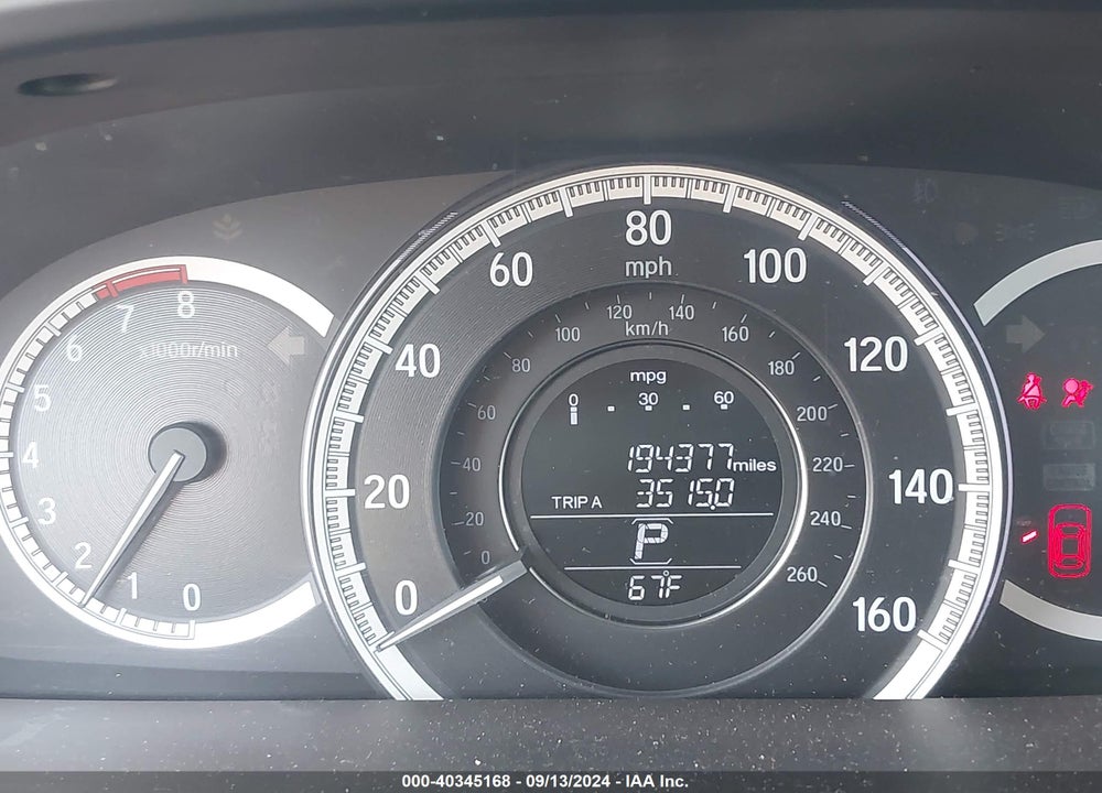2017 HONDA ACCORD EX-L VIN: 1HGCR2F88HA184977