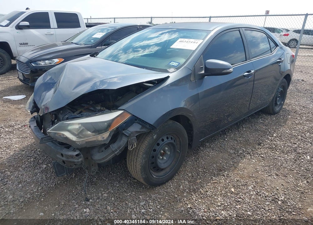 2015 TOYOTA COROLLA S VIN: 5YFBURHE3FP195706