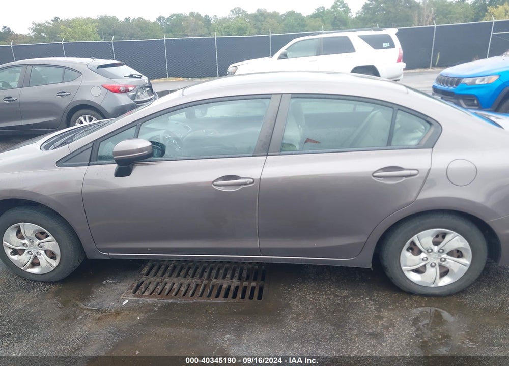2015 HONDA CIVIC LX VIN: 19XFB2F56FE284804