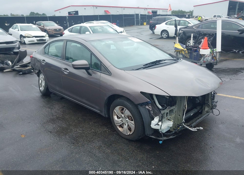 2015 HONDA CIVIC LX VIN: 19XFB2F56FE284804