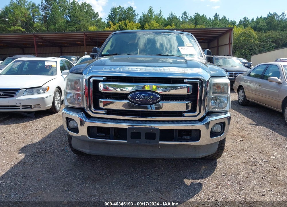 2012 FORD F-250 LARIAT VIN: 1FT7W2BT1CEC90627