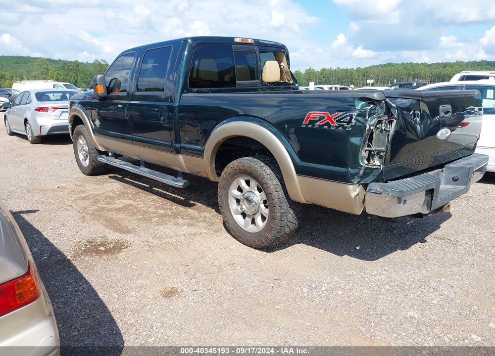 2012 FORD F-250 LARIAT VIN: 1FT7W2BT1CEC90627