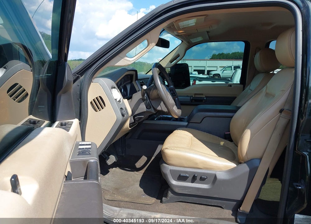 2012 FORD F-250 LARIAT VIN: 1FT7W2BT1CEC90627
