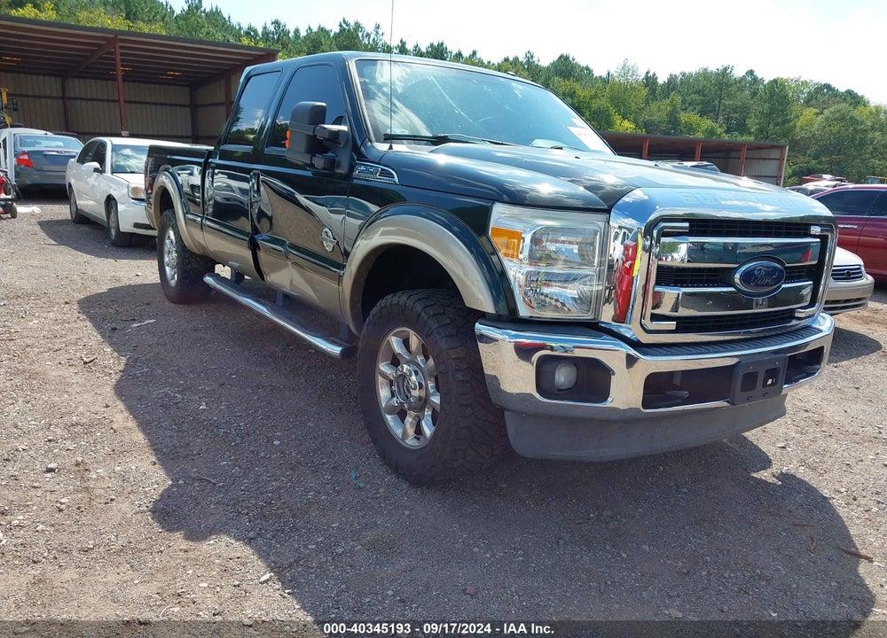 2012 FORD F-250 LARIAT VIN: 1FT7W2BT1CEC90627