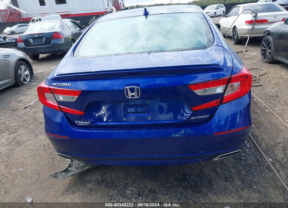 2019 HONDA ACCORD SPORT VIN: 1HGCV1F30KA065824