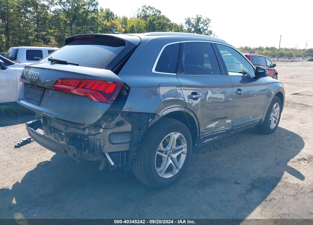 2019 AUDI Q5 45 PREMIUM VIN: WA1ANAFY8K2137424