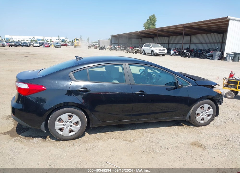 2016 KIA FORTE LX VIN: KNAFX4A63G5543384