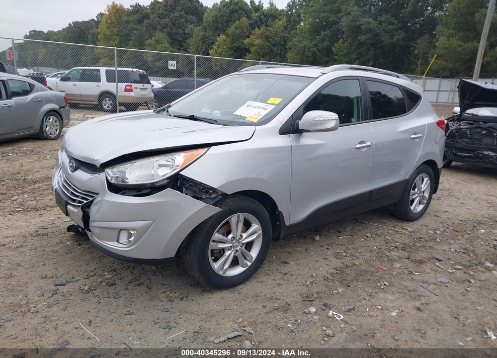 2013 HYUNDAI TUCSON GLS VIN: KM8JU3AC7DU561678