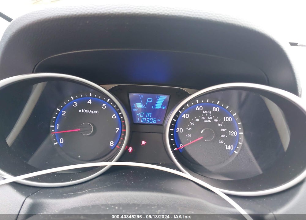 2013 HYUNDAI TUCSON GLS VIN: KM8JU3AC7DU561678