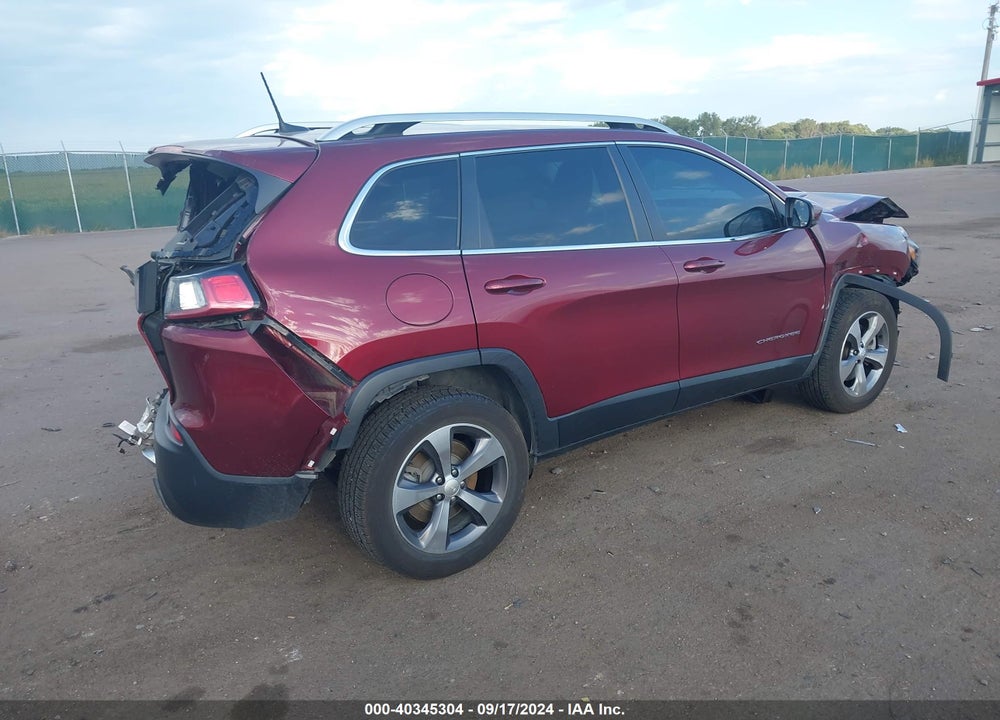 2019 JEEP CHEROKEE LIMITED 4X4 VIN: 1C4PJMDX5KD480655