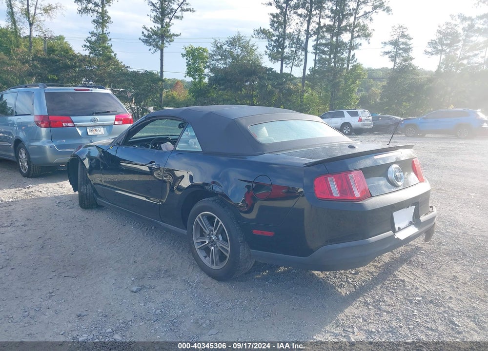 2010 FORD MUSTANG V6/V6 PREMIUM VIN: 1ZVBP8EN8A5127779