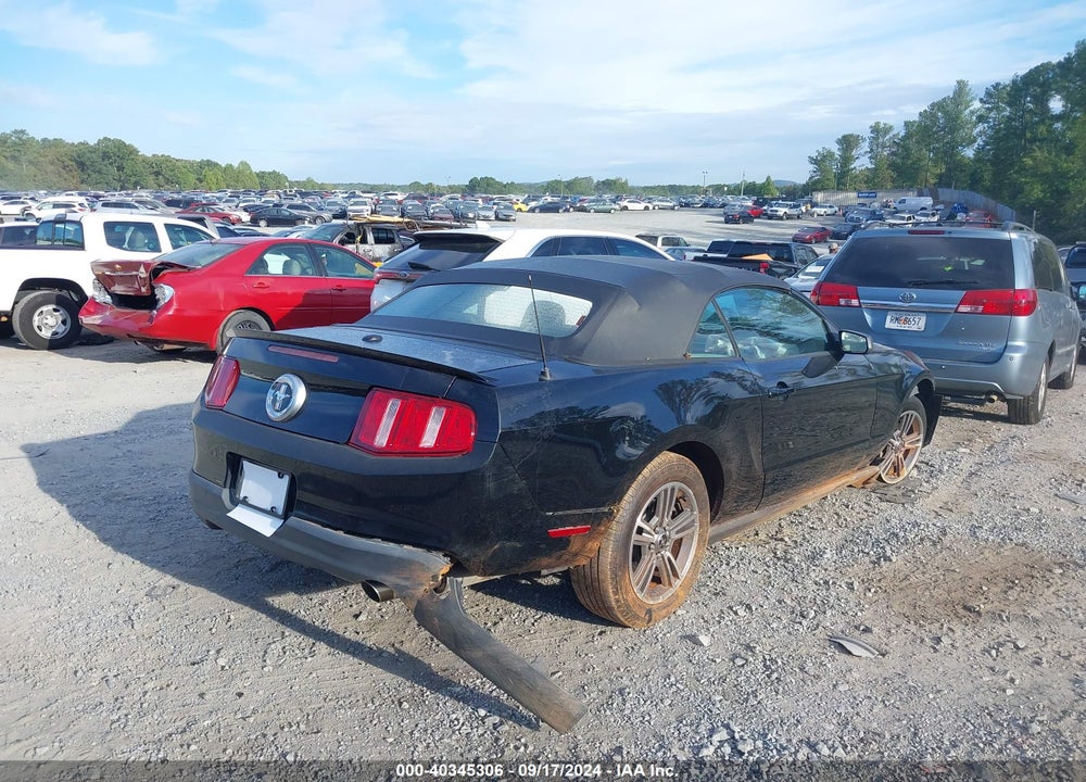 2010 FORD MUSTANG V6/V6 PREMIUM VIN: 1ZVBP8EN8A5127779