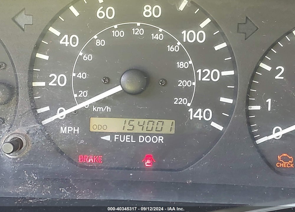 2001 TOYOTA CAMRY LE V6 VIN: JT2BF22K110335487