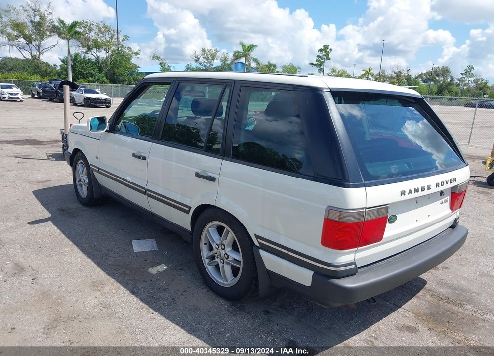2002 LAND ROVER RANGE ROVER 4.6 HSE VIN: SALPM16472A466579