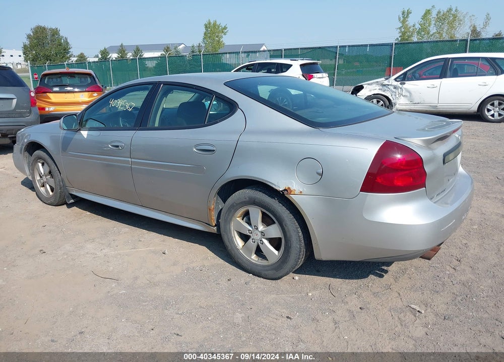 2007 PONTIAC GRAND PRIX VIN: 2G2WP552771151692