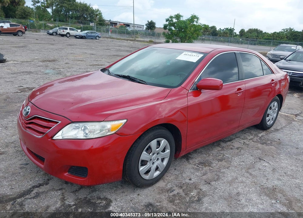 2010 TOYOTA CAMRY LE VIN: 4T1BF3EK2AU031467