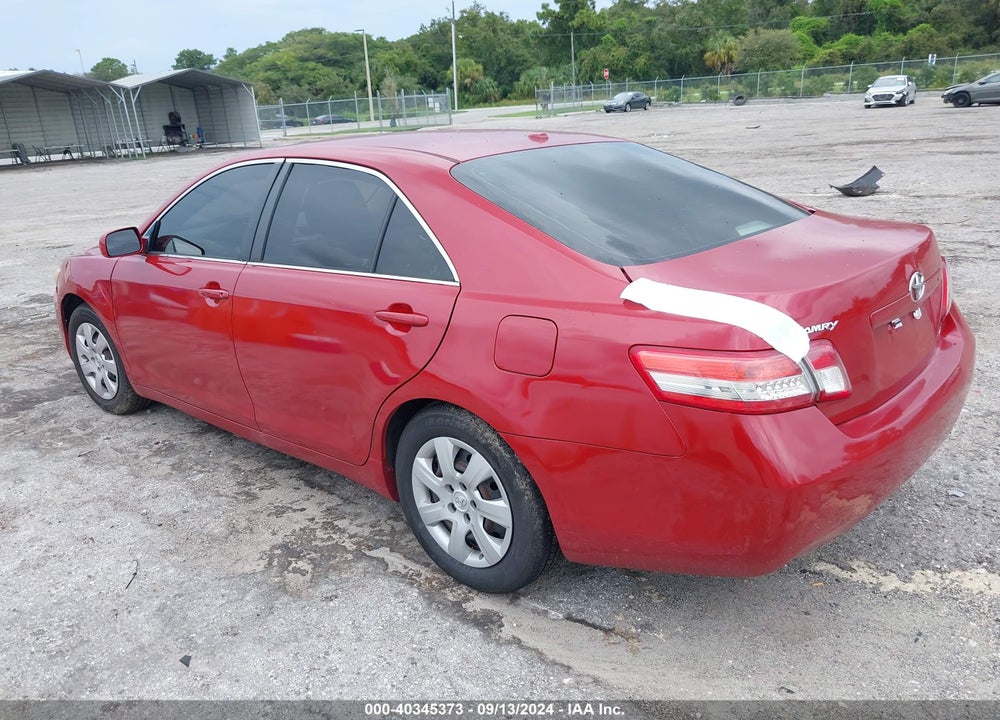 2010 TOYOTA CAMRY LE VIN: 4T1BF3EK2AU031467