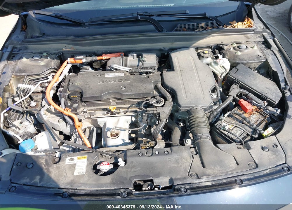 2019 HONDA ACCORD HYBRID VIN: 1HGCV3F17KA016386
