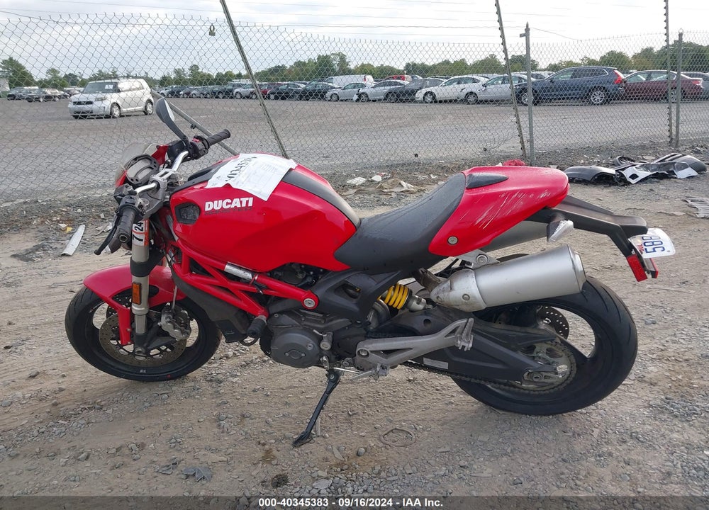 2009 DUCATI MONSTER 696 VIN: ZDM1RADN39B023123