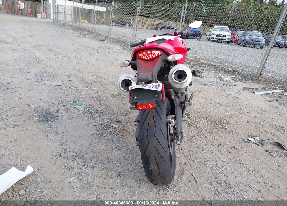 2009 DUCATI MONSTER 696 VIN: ZDM1RADN39B023123